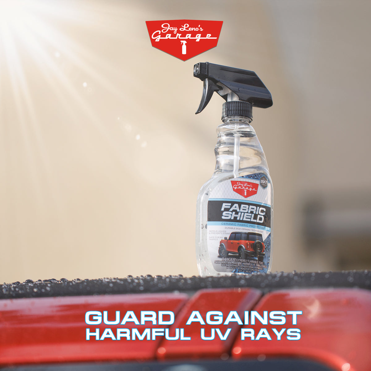 Water Proofer & Fabric Protectant Fabric Shield from Jay Leno's Garage