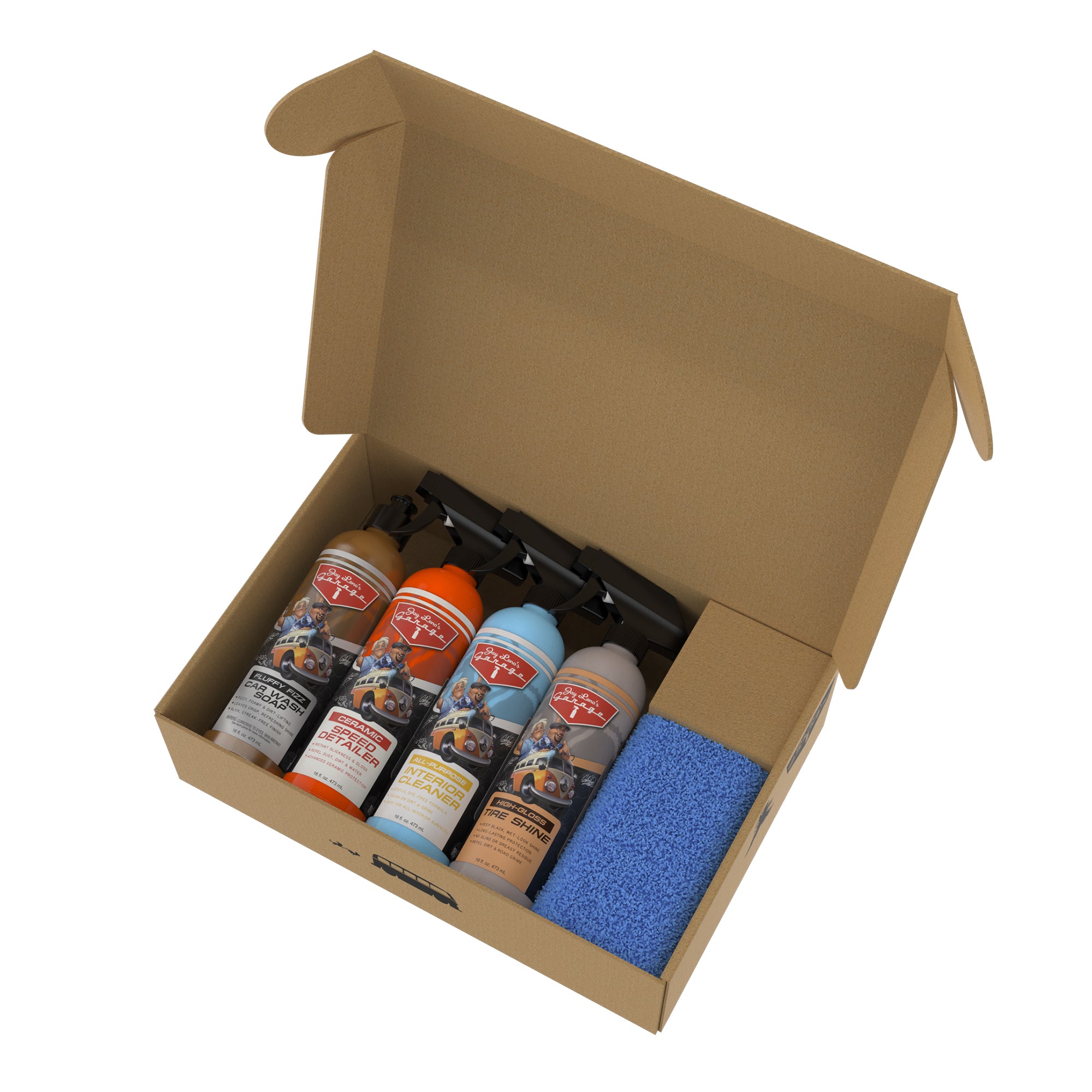 Fluffy Edition 7 pc. Detail & Car Wash Kit