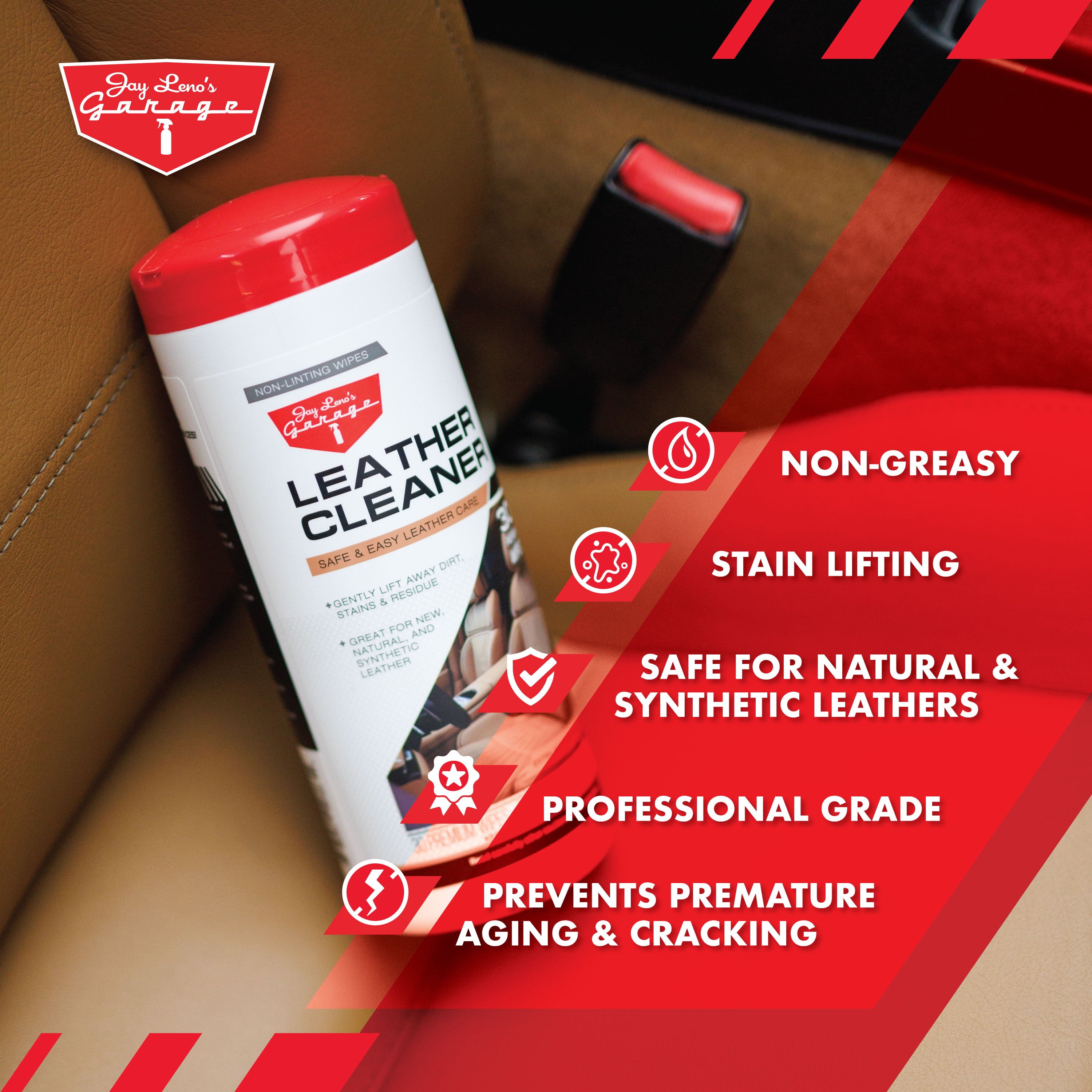 Leather Cleaner Wipes