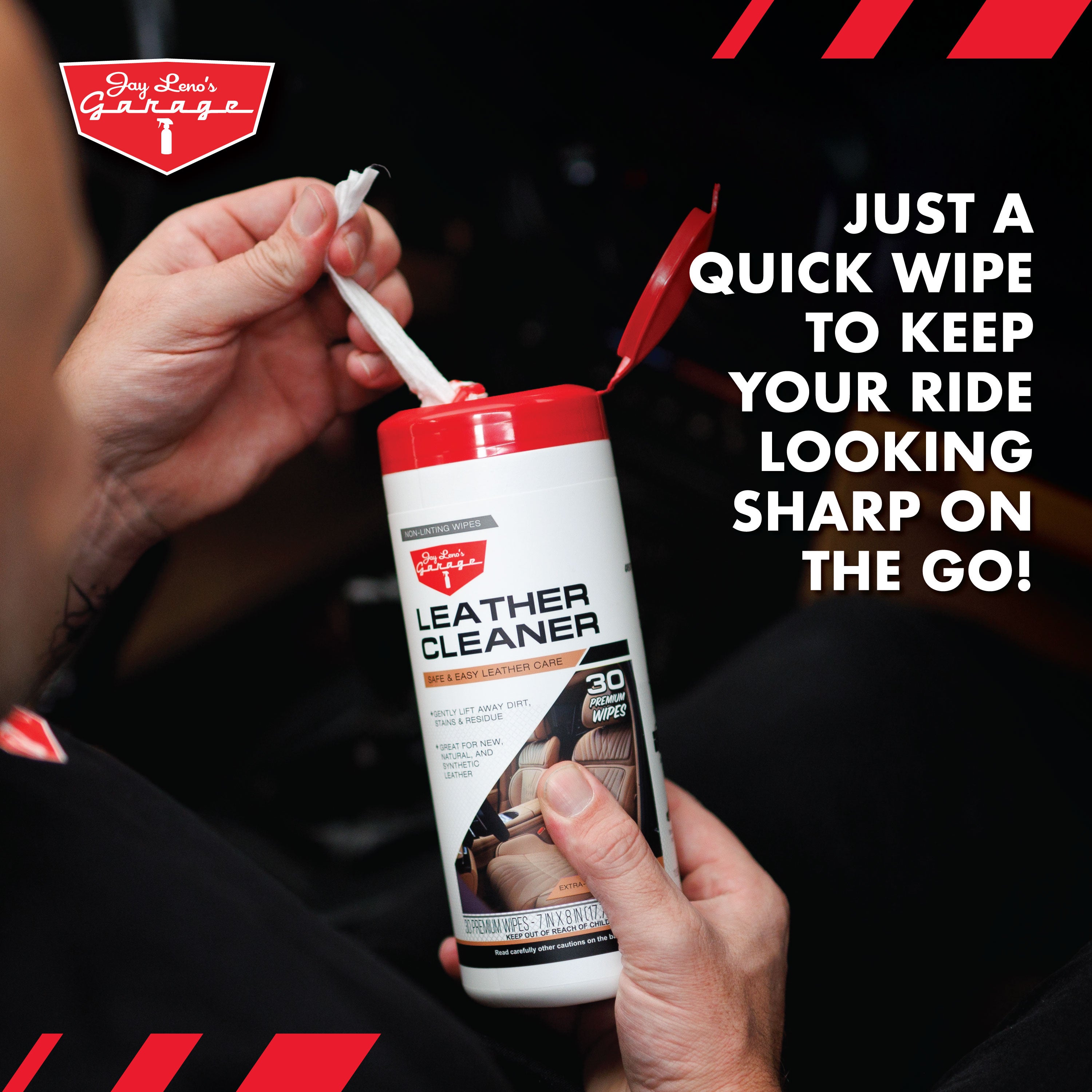 Leather Cleaner Wipes