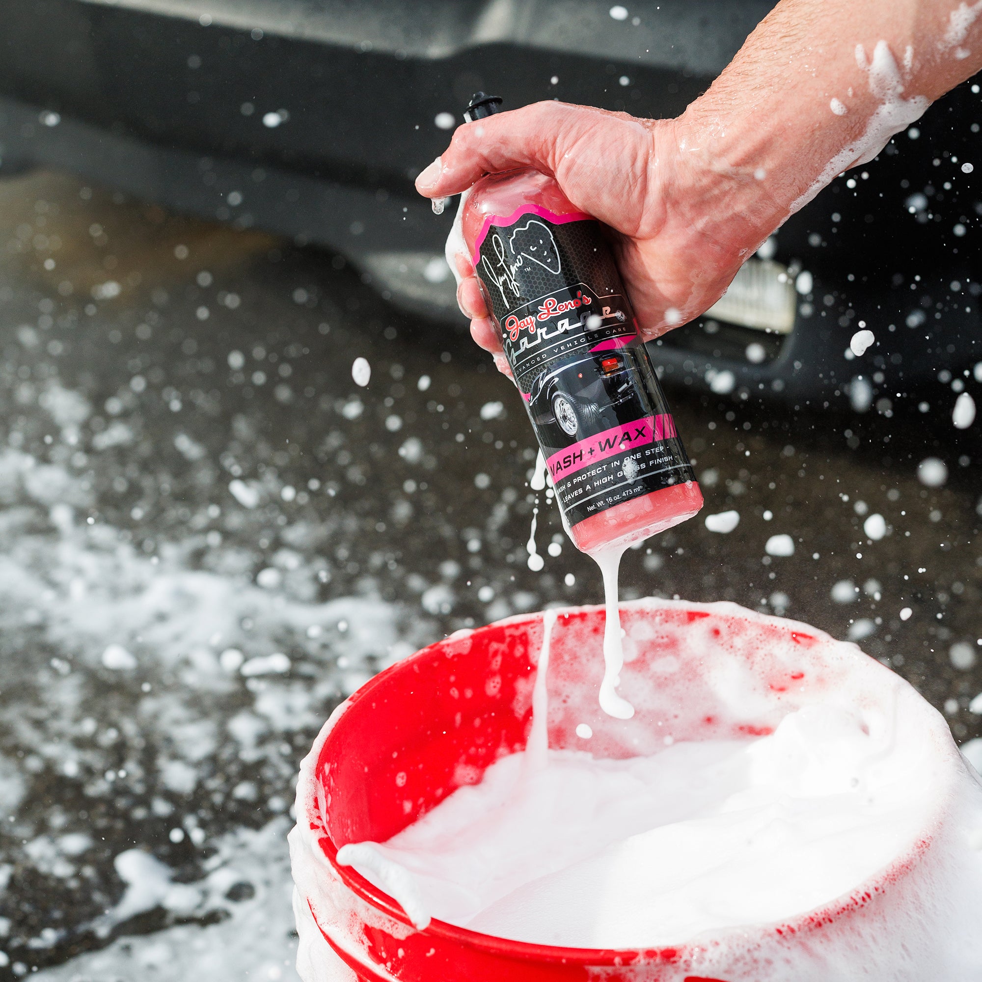 Wash and Wax Car Wash Shampoo