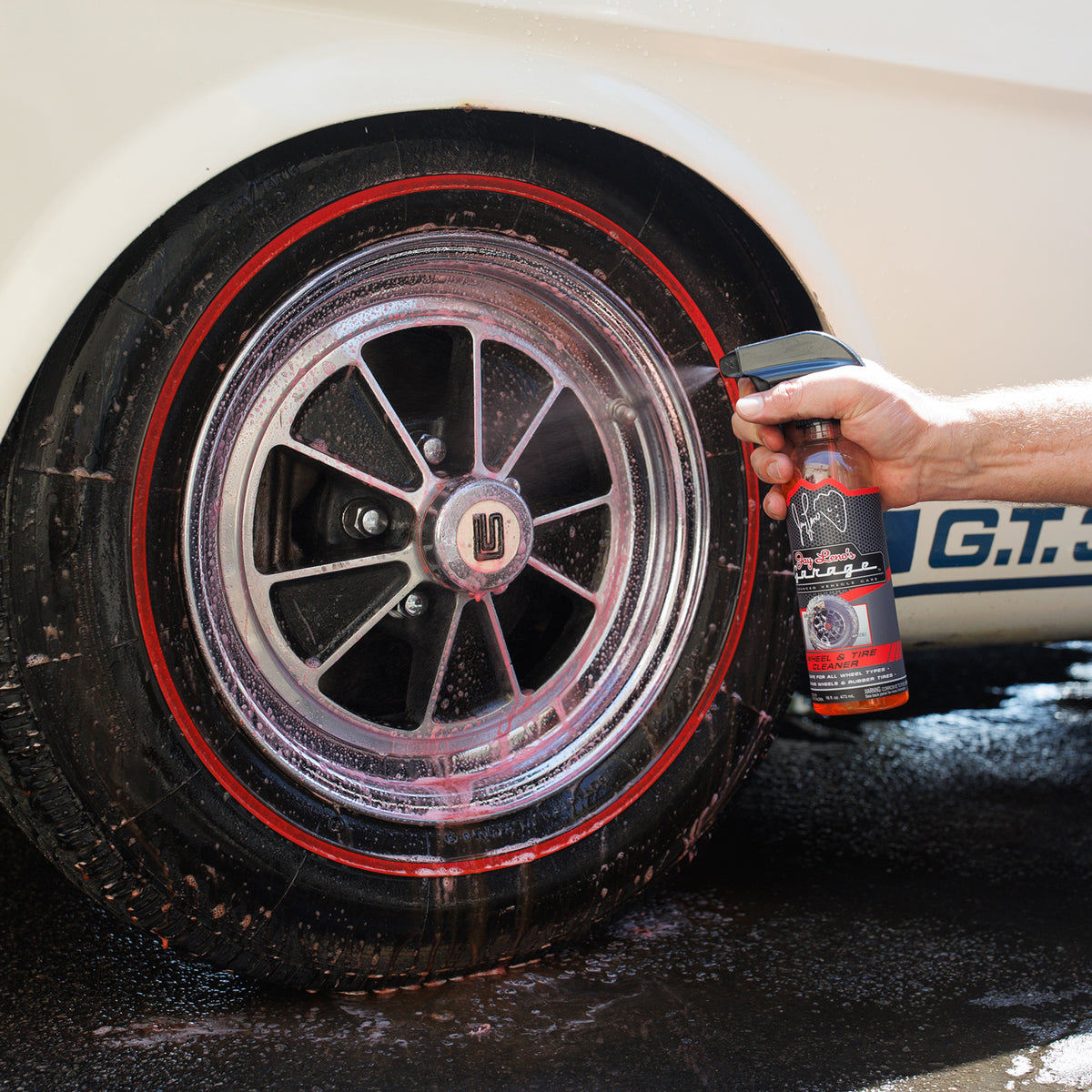 Jay Leno's Garage Wheel Cleaner (16 oz) - Easily Cleans Car Wheels