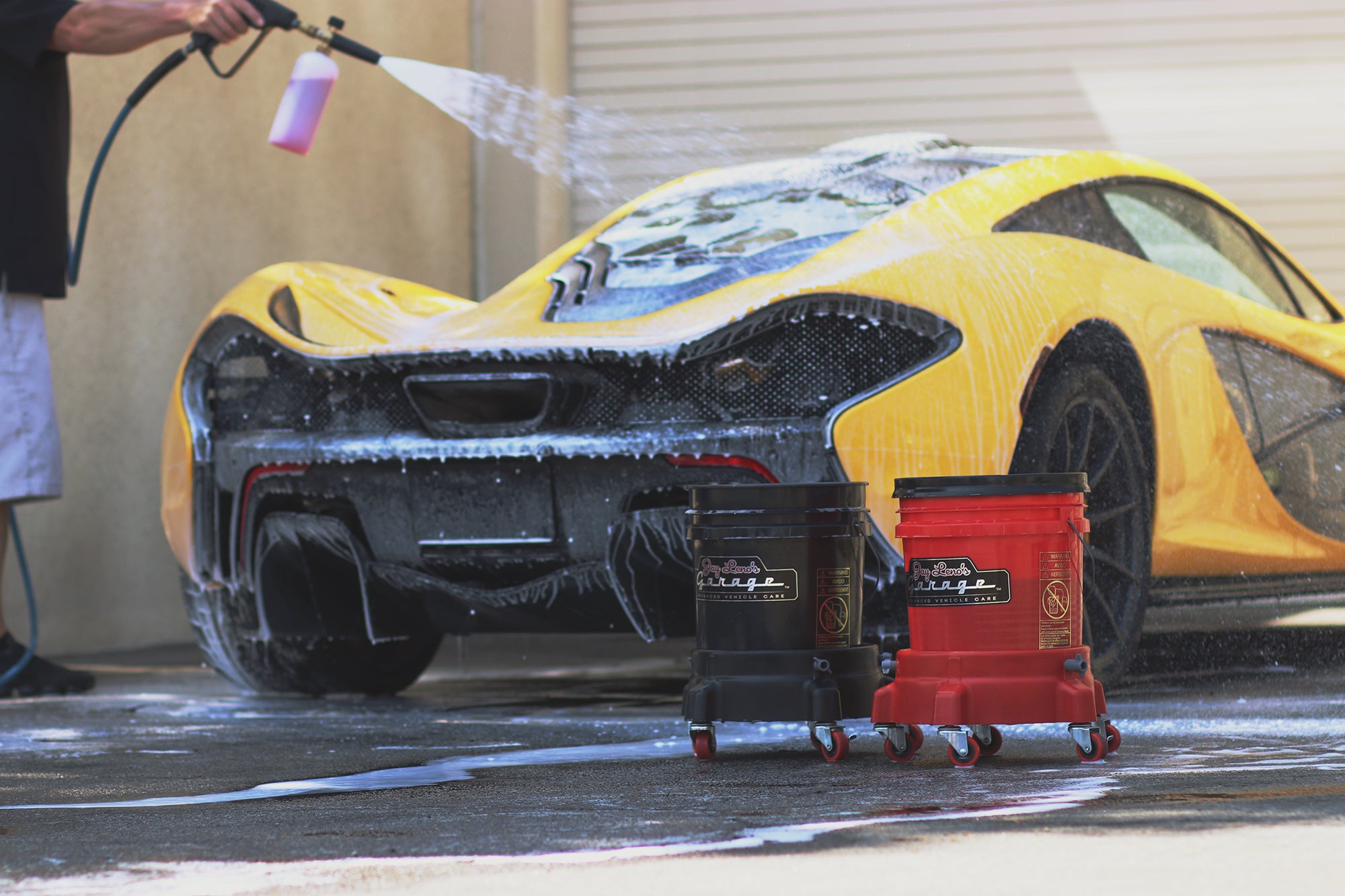 Dual-Bucket Washing System