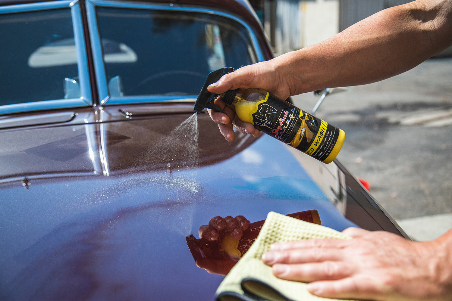 Rev Auto Waterless Car Wash Spray - Cleans Any Vehicle Without A Water Source/No Rinse Car Wash/Waterless Car Cleaner That Cleans Car Exterior