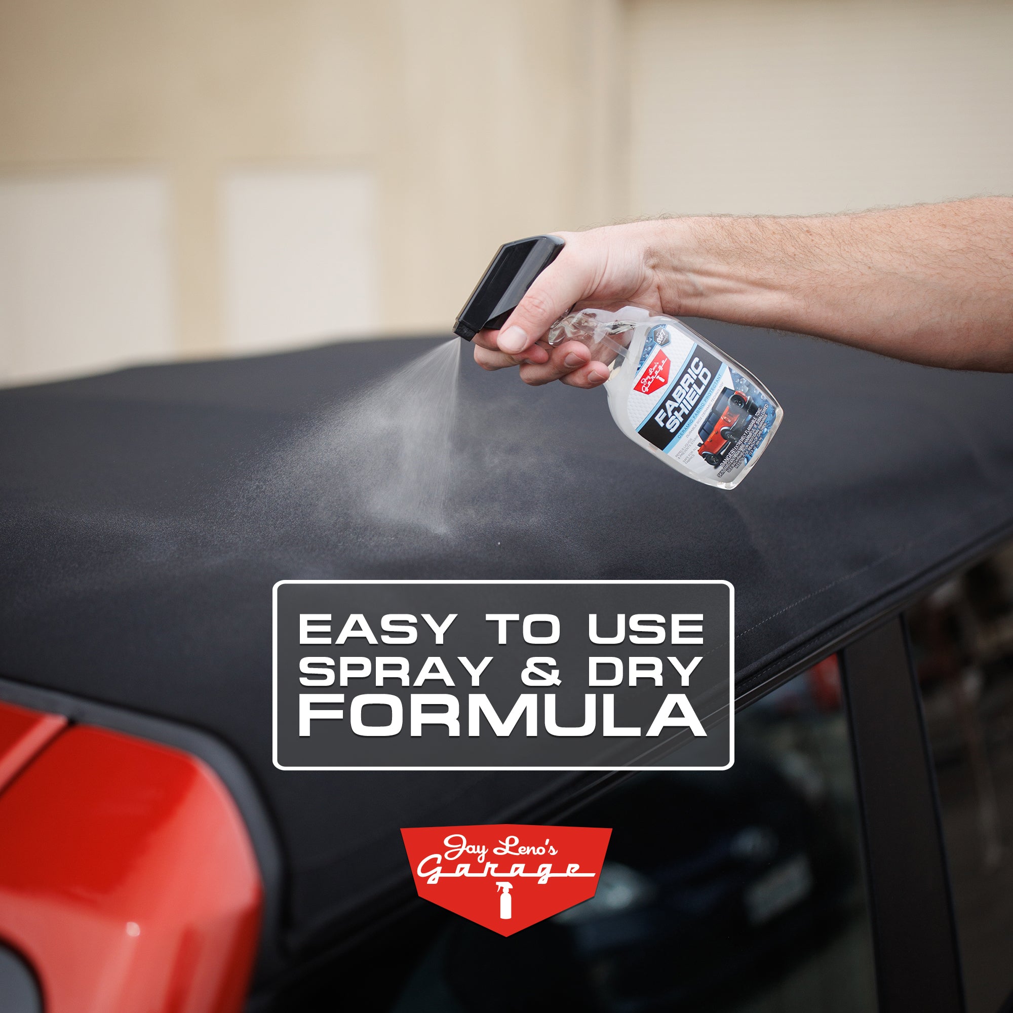 Water Proofer & Fabric Protectant Fabric Shield from Jay Leno's Garage