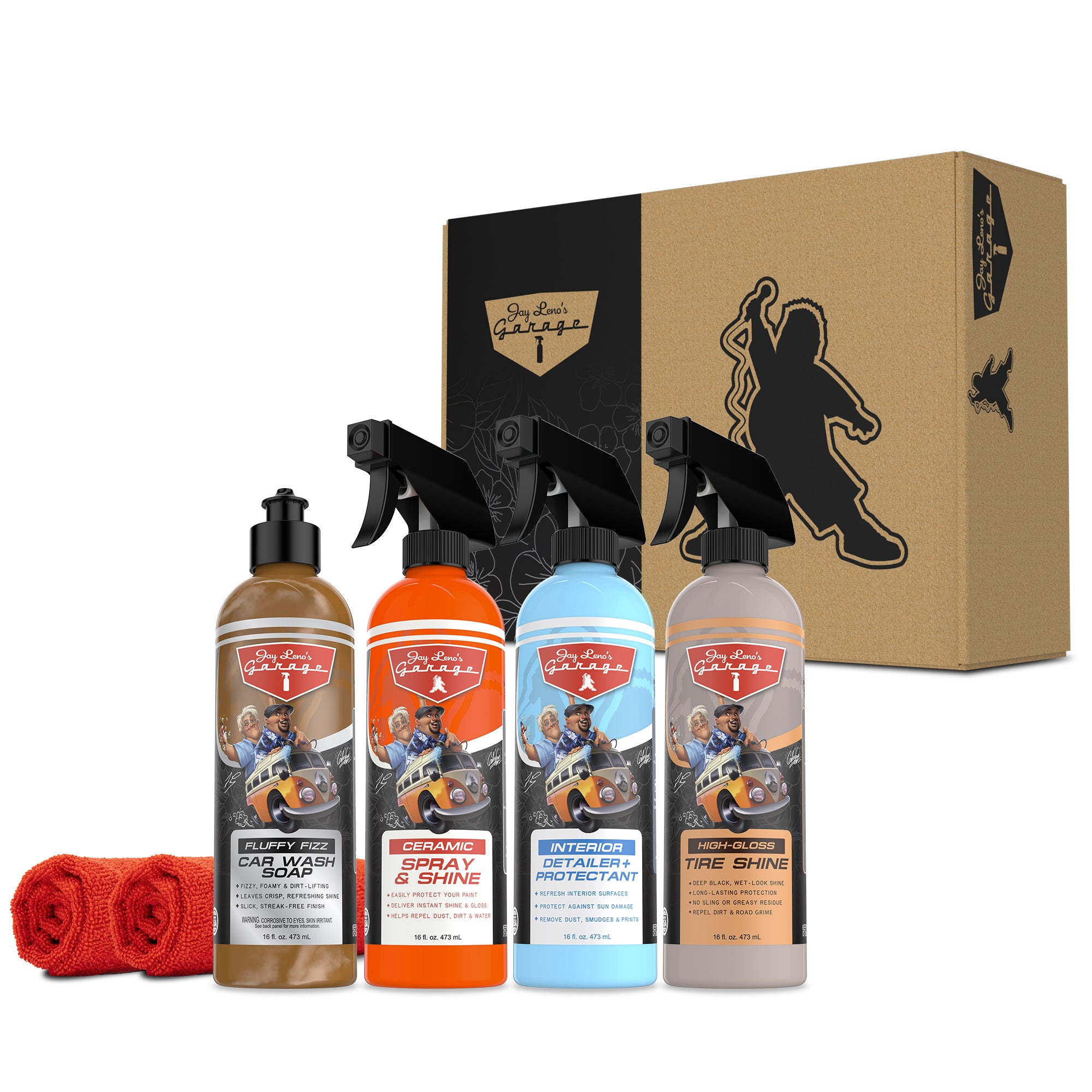 マーライオン　ブランデー Fluffy Edition 7 pc. Detail & Car Wash Kit | Jay Leno's Garage