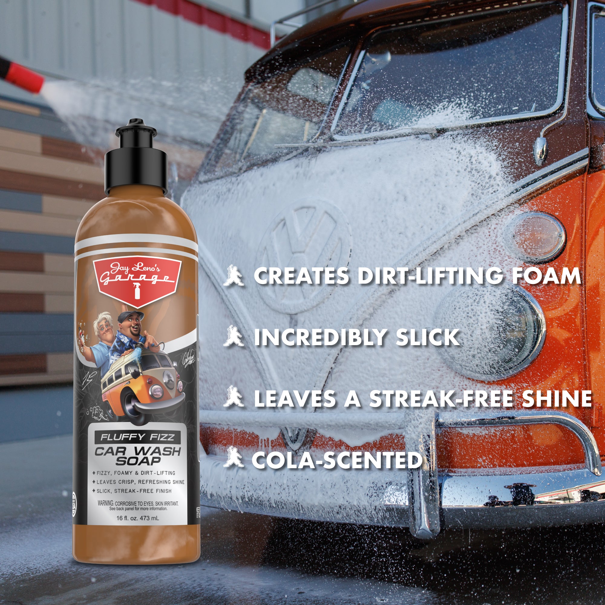 Fluffy Edition 7 pc. Detail & Car Wash Kit | Jay Leno's Garage