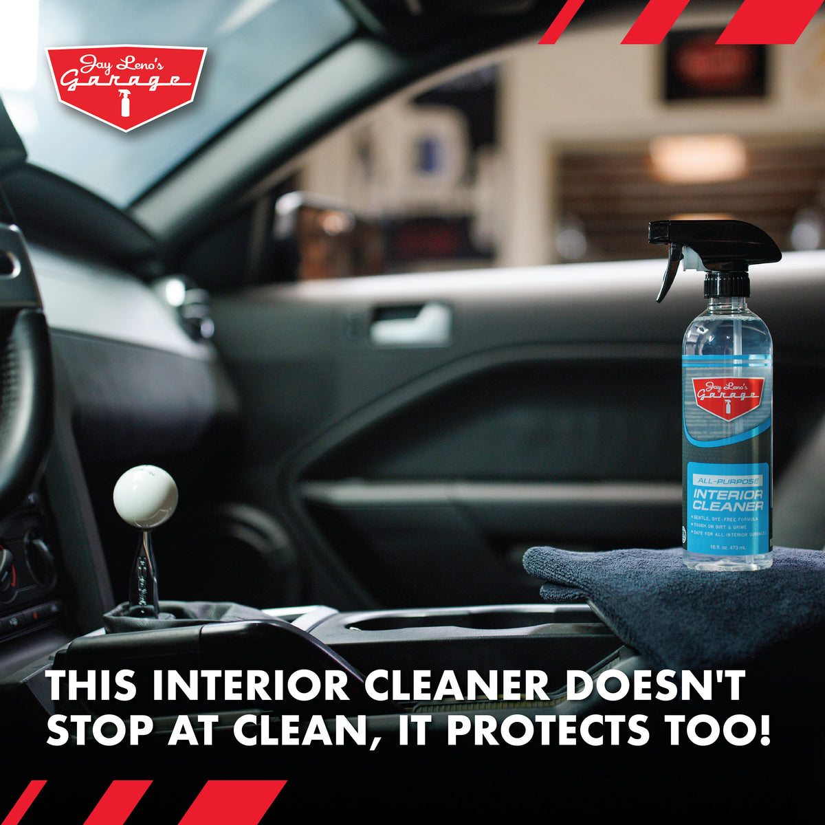 Jay Leno’s Garage All Purpose Interior Cleaner – Car Interior Cleaning ...