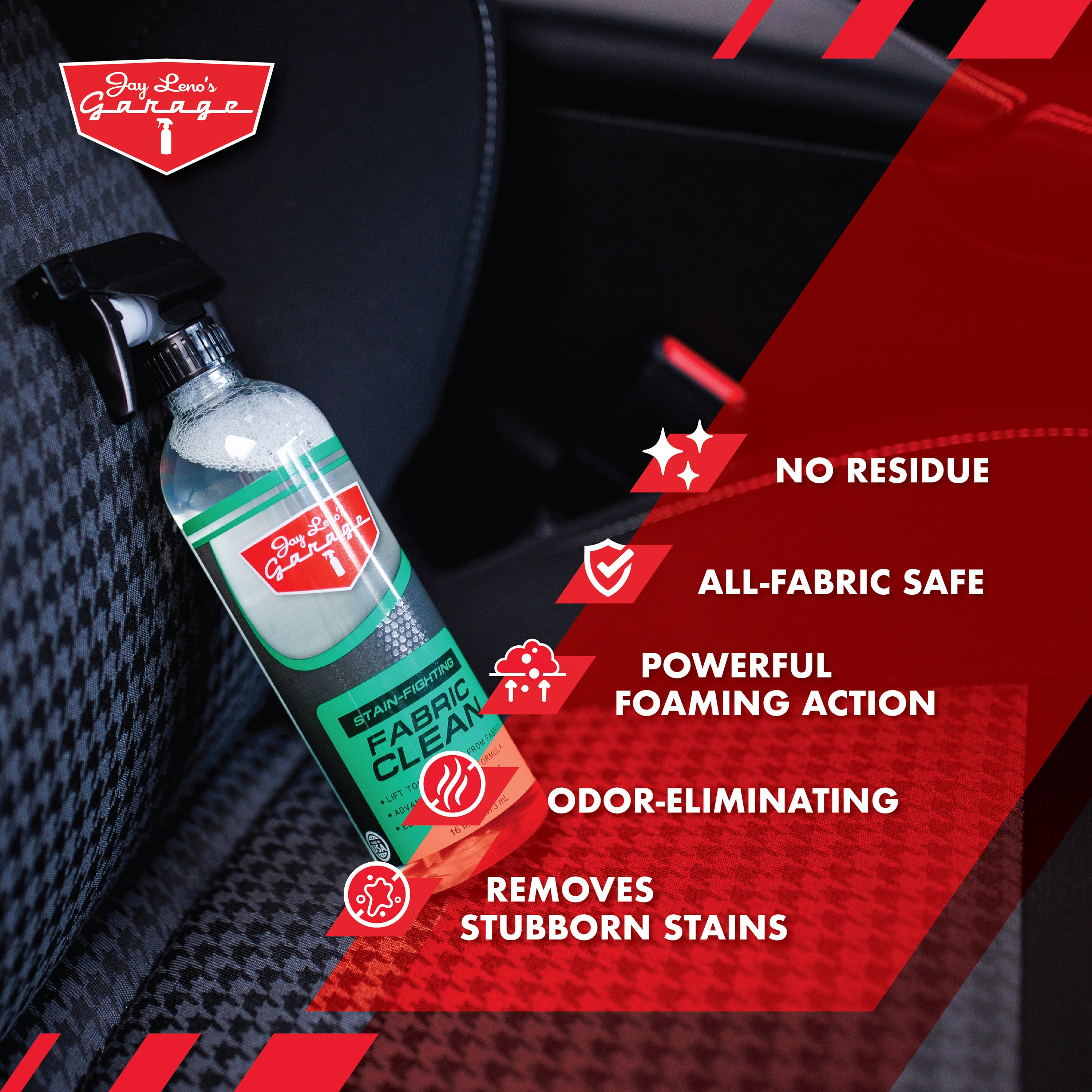 Carpet & Upholstery Cleaner | Fabric Clean from Jay Leno's Garage