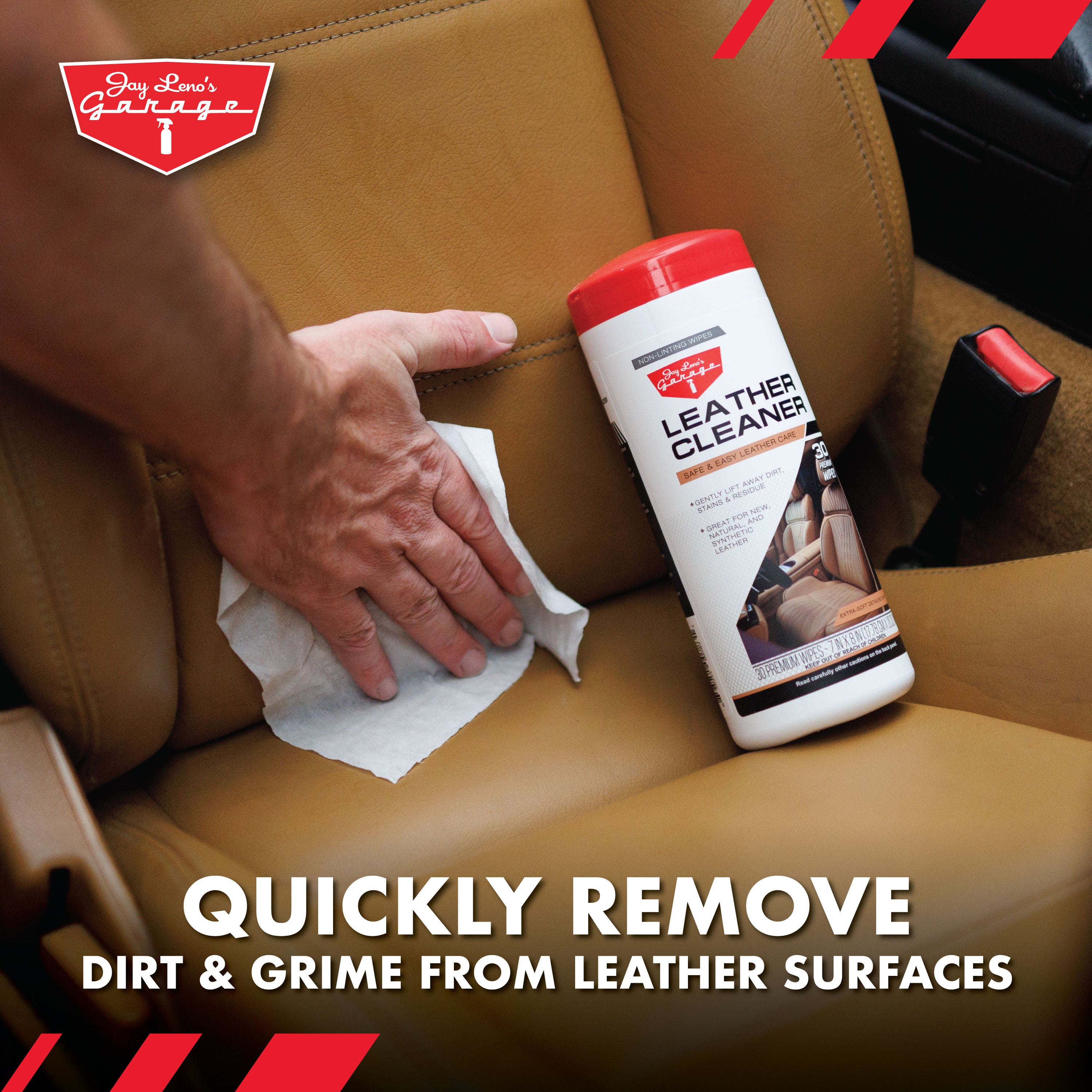 【消しゴム様】UNIVERSAL PRODUCTS.LEATHERBROUSON Lexol Quick Care Leather Cleaner and Conditioner Wipes 30 Count in