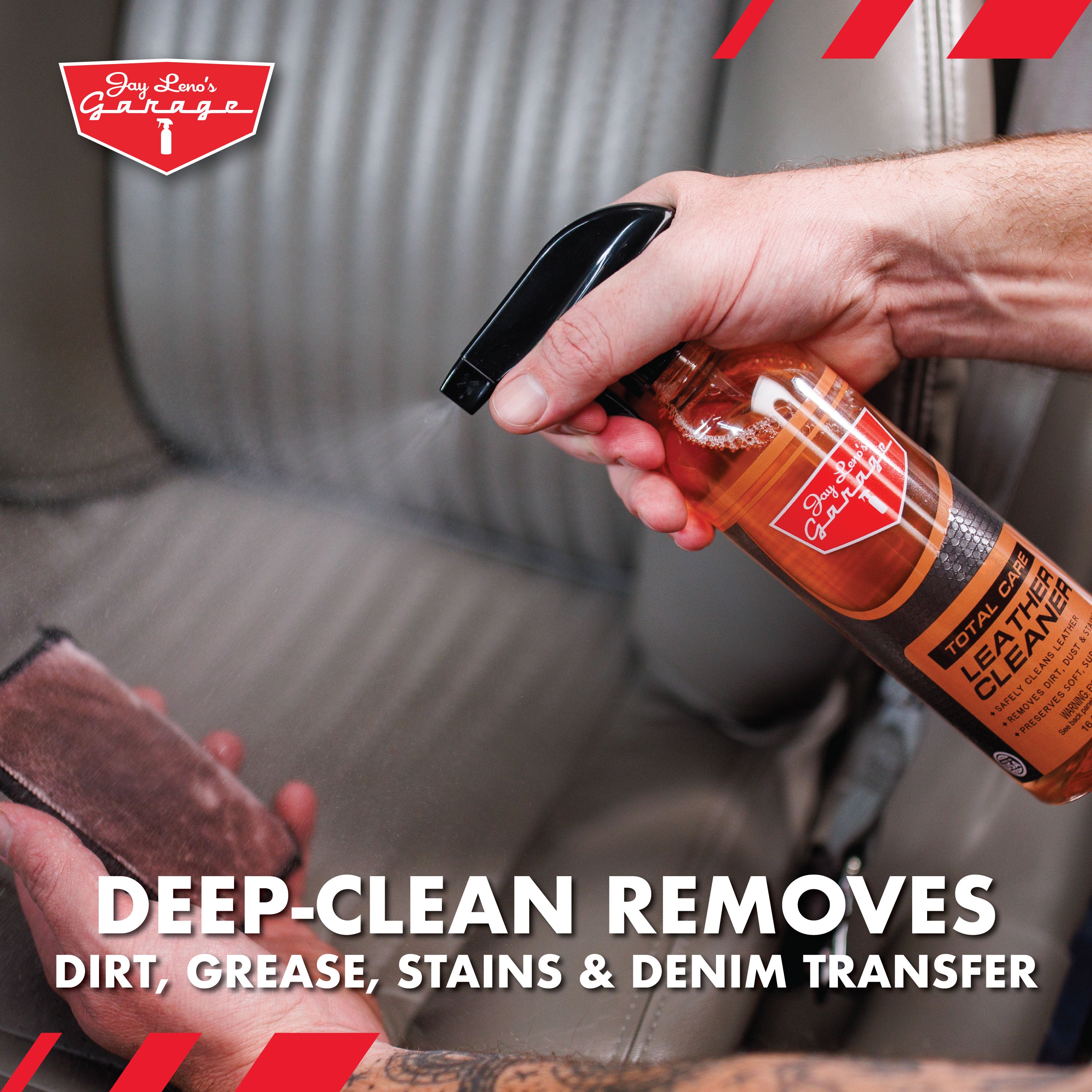 【消しゴム様】UNIVERSAL PRODUCTS.LEATHERBROUSON Leather Cleaning | Leather Cleaner Wipes from Jay Leno's Garage