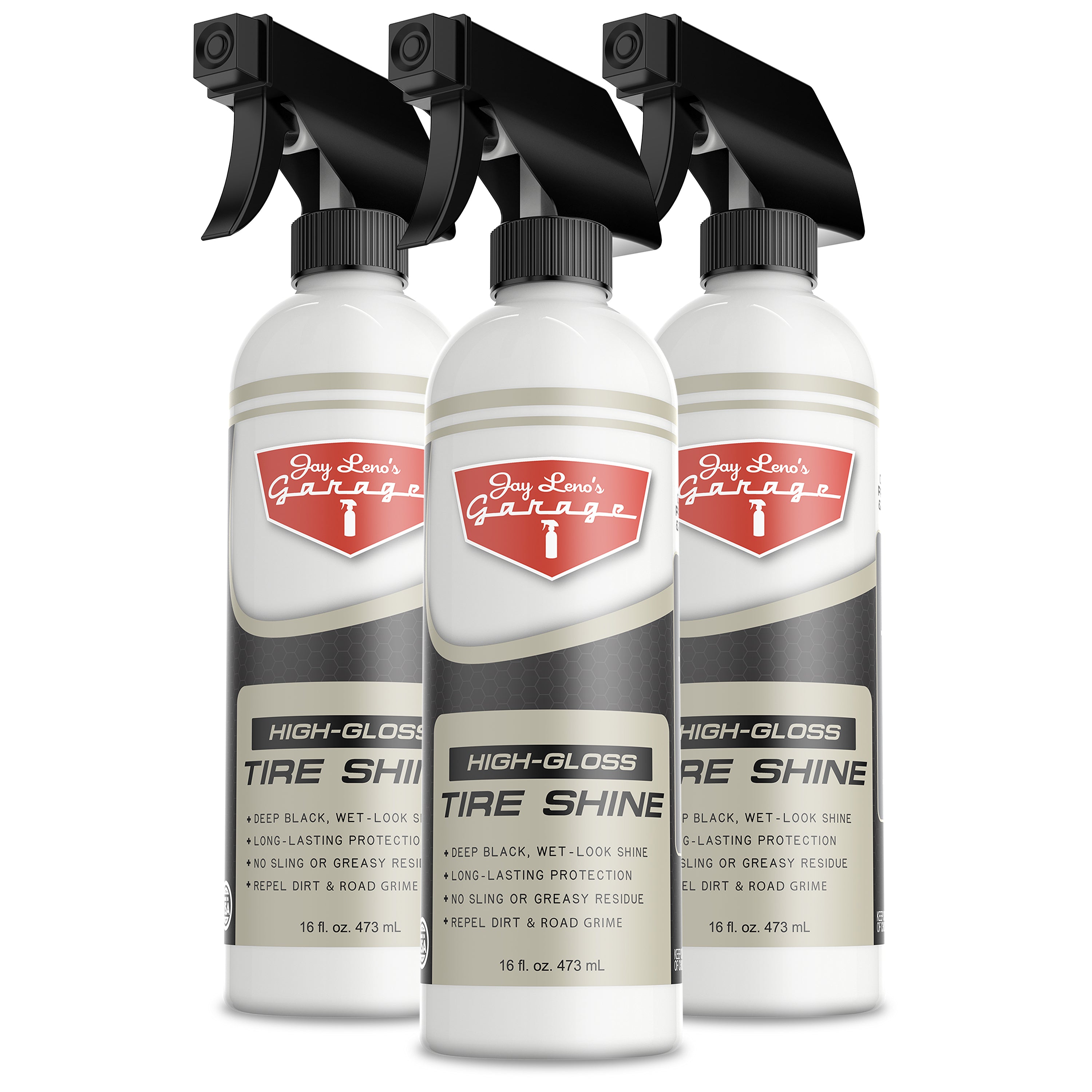Tire Shine - Achieve Long-Lasting High-Gloss Finish | Jay Leno's