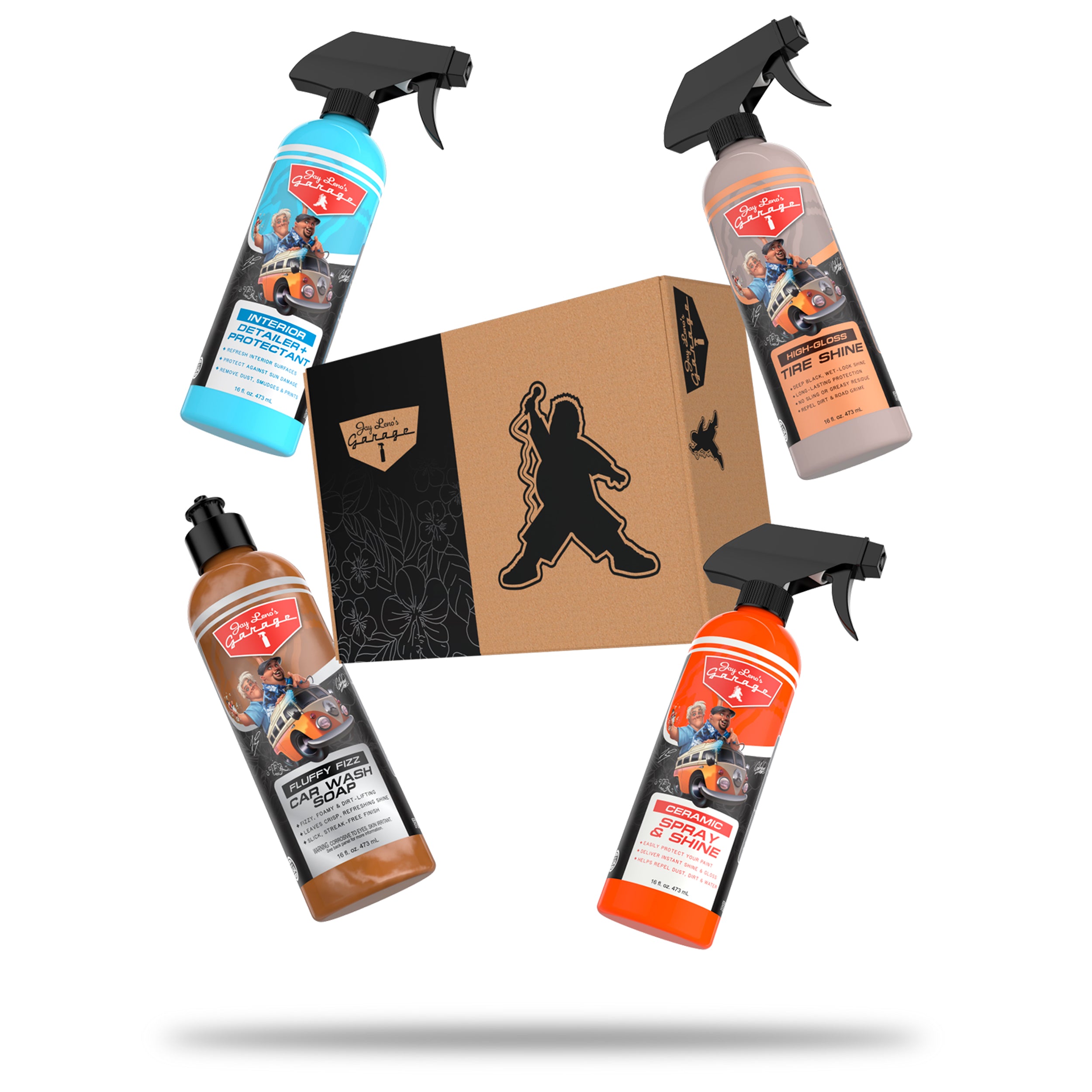 Fluffy Edition 7 pc. Detail & Car Wash Kit | Jay Leno's Garage