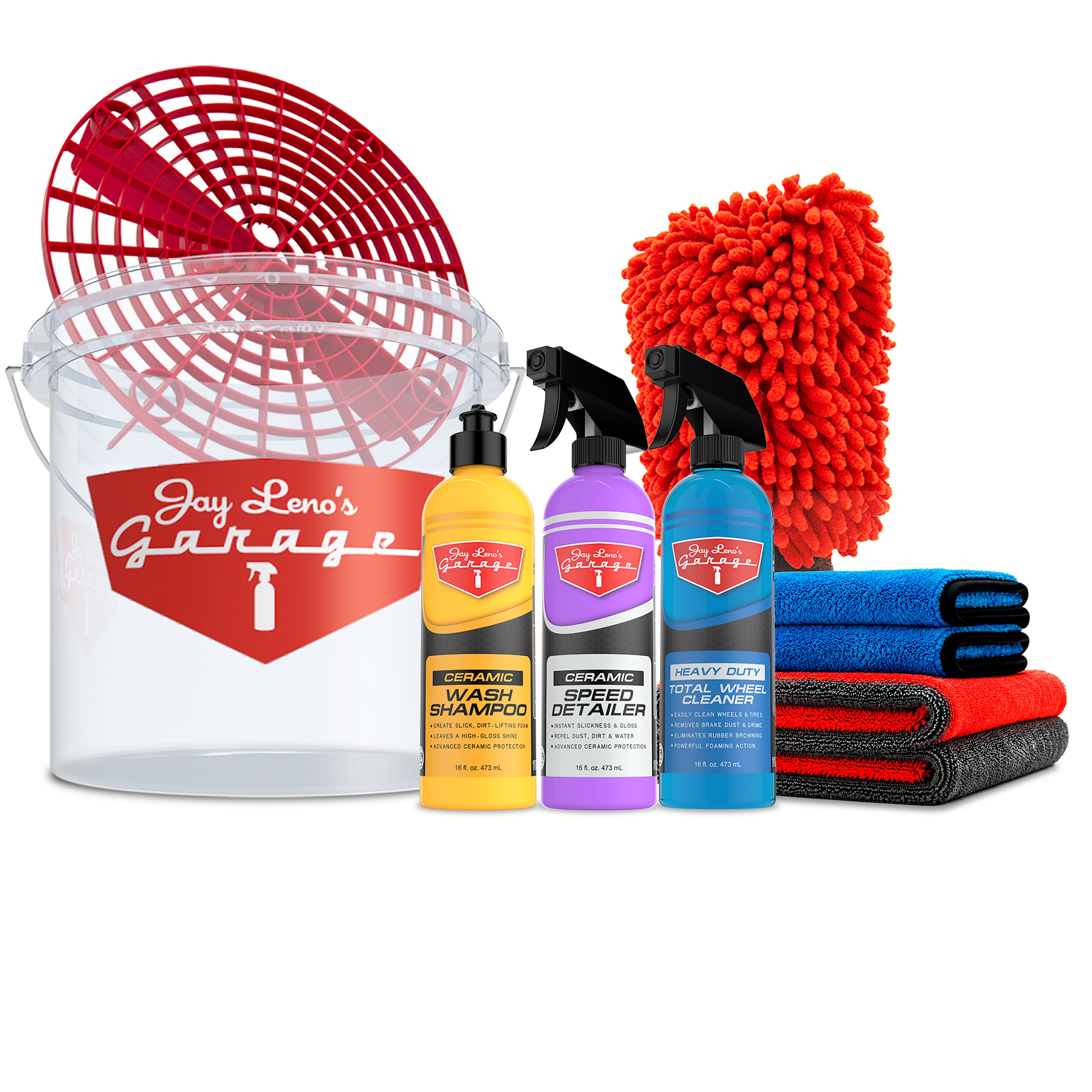 Jay’s Signature Ceramic Wash & Dry Bucket Kit