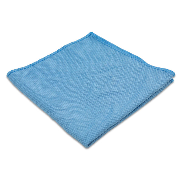 Microfiber Diamond Weave Glass & Window Towels | The Rag Company 16 x 24 / Blue / 5 Pack