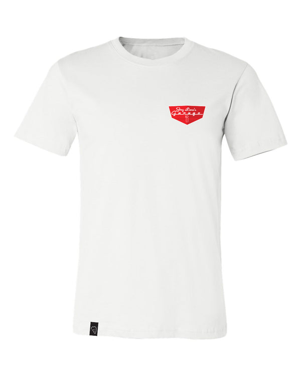 JLG Badge 'Em Tee (White)