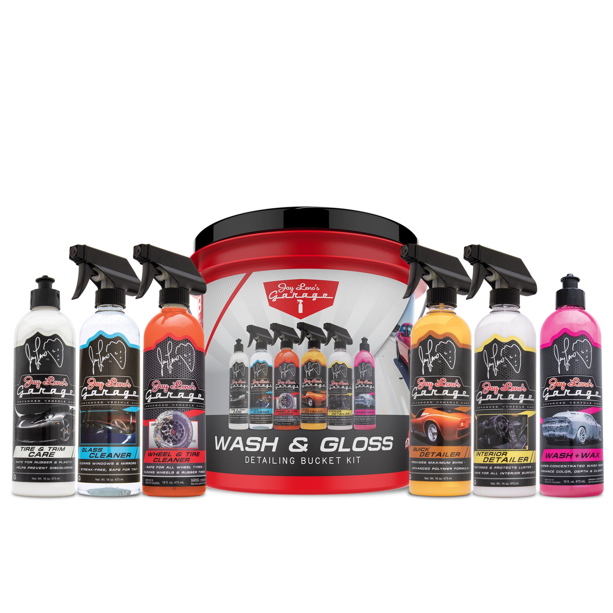 Shine Supply Car Wash Starter Kit | The Clean Garage Bucket